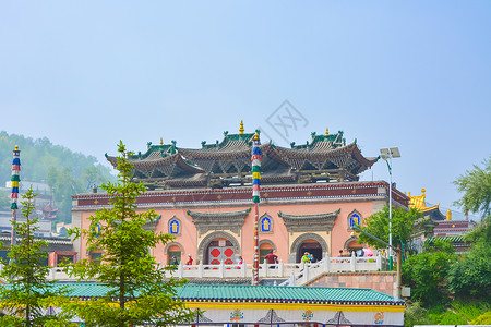 青海塔尔寺塔尔寺风景高清图片