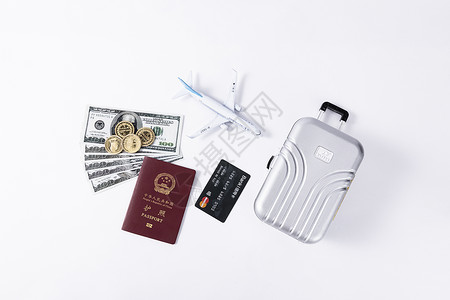 出国留学旅行信用卡高清图片素材