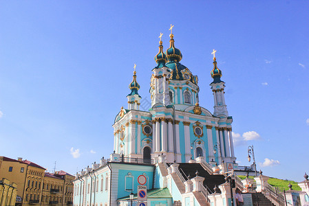 乌克兰教堂大教堂白蚁丘高清图片