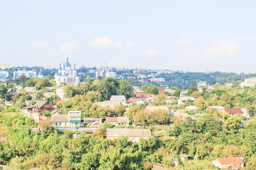 乌克兰城市赫梅利尼茨基全景图片