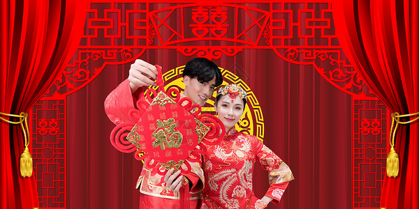 中式婚礼舞台中式婚礼设计图片