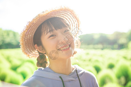 日系少女人像图片