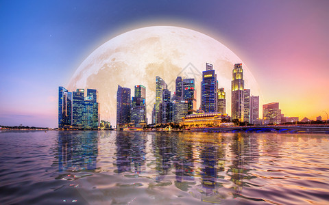 城市月亮合肥天鹅湖商务区设计图片