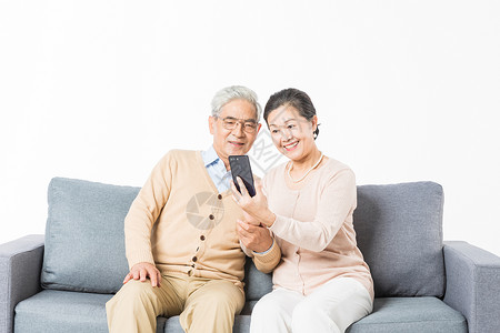 老年夫妻视频通话图片