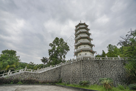 福建永定中川古村落高清图片