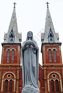 西贡圣母大教堂高清图片