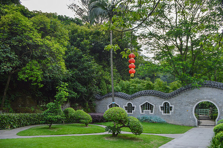 佛山西樵山风景区背景图片