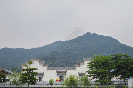 佛山西樵山风景区背景