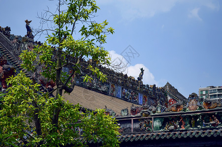 陈氏太极陈氏书院风景区背景