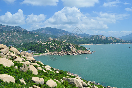 广东台山那琴半岛景区背景