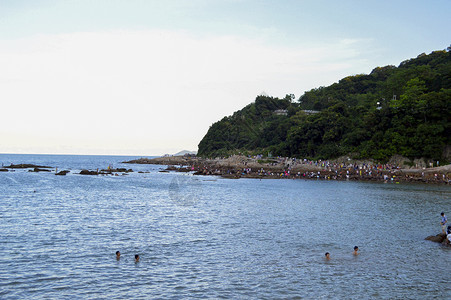 大梅沙海滩深圳大梅沙景区背景