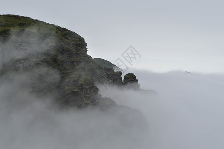 贵州铜仁梵净山风景区云雾图片