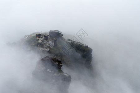 贵州铜仁梵净山风景区背景图片