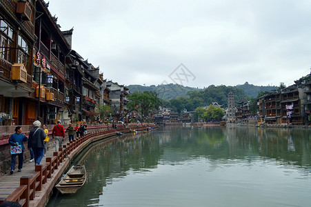 凤凰古城旅游苗家高清图片