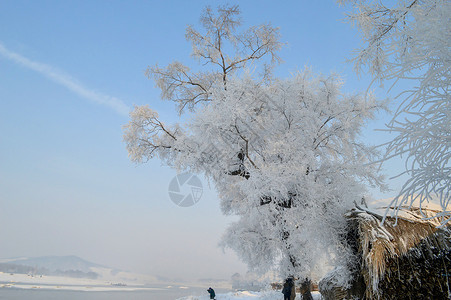 雾凇岛风景风光吉林市高清图片