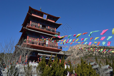 威海石岛赤山风景区背景图片