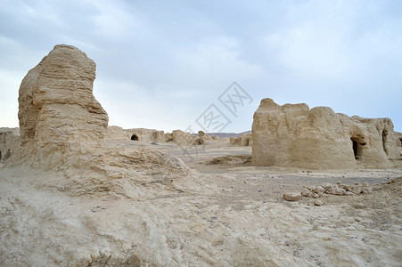 新疆吐鲁番高昌故城图片