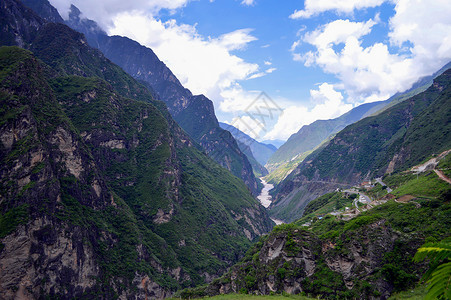 香格里拉虎跳峡图片