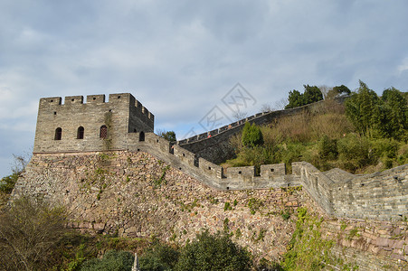 临海台州府城墙背景图片