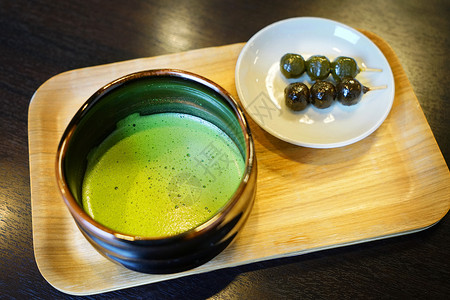 日本小吃宇治抹茶背景