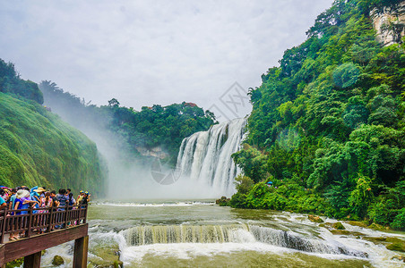 贵州黄果树大瀑布自然高清图片素材