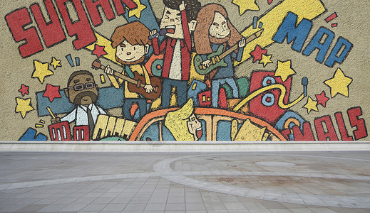 街头篮球涂鸦街头涂鸦墙设计图片
