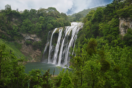 黄果树瀑布风景区背景图片