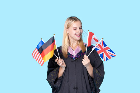 留学选择外国人考试高清图片