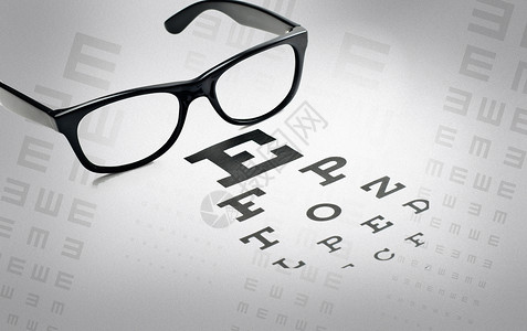 眼科医生检查眼睛视力筛查设计图片