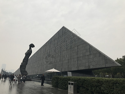 南京大屠杀国家公祭日南京大屠杀纪念馆背景