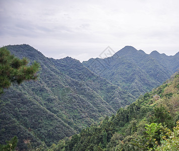 秦岭背景图片