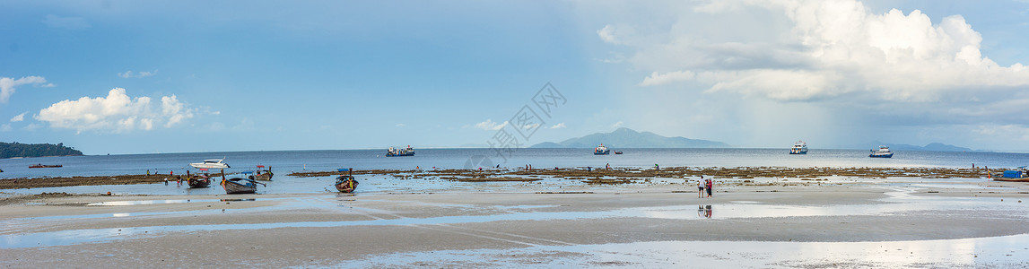 泰国皮皮岛沙滩图片