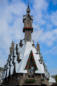 魔法城堡素材日本环球影城哈利波特魔法城堡背景