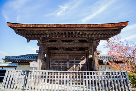 日本天龙寺风景图片