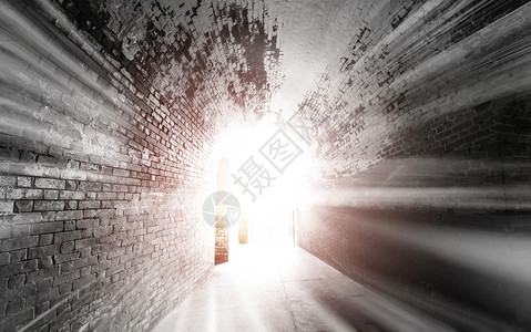 隧道光效背景图片