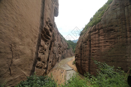 陕西宝鸡灵宝峡背景