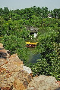 扬州瘦西湖背景图片