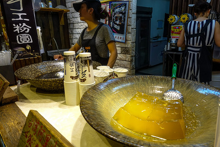 奶茶茶饮爱玉背景图片