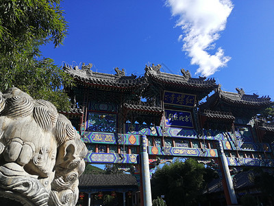 大明寺北京红螺寺背景