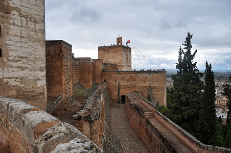 纳塞瑞斯皇宫阿尔罕布拉宫 La Alhambra背景