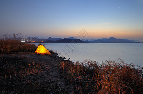 杭州南湖沿途风景高清图片