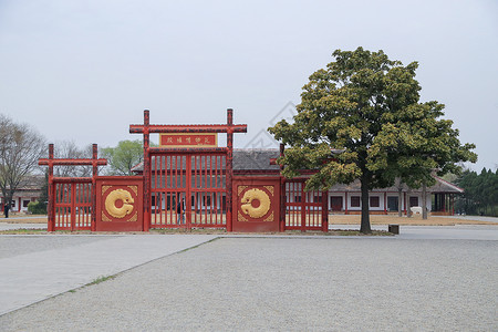 安阳古都安阳殷墟背景