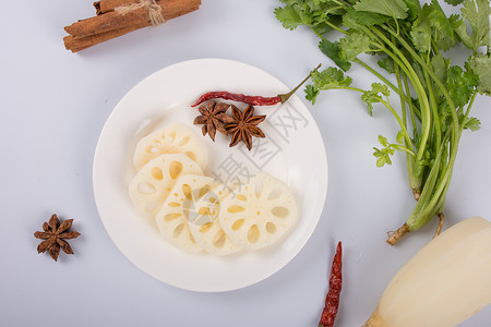 湖北特产食品老京果湖北特色美食冬藕背景