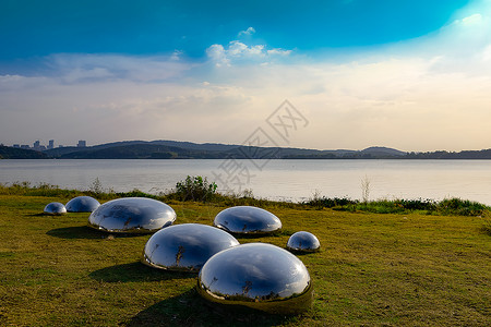 武汉东湖背景图片