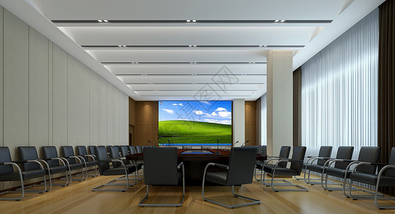 会议室设计背景图片