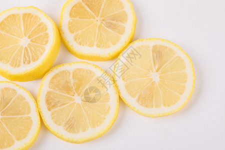 柠檬水果切片图片