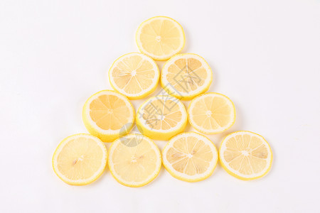 柠檬水果切片高清图片