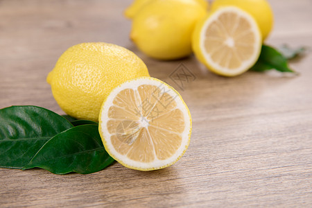 柠檬水果维生维C高清图片