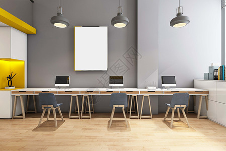 会议桌椅办公空间设计图片