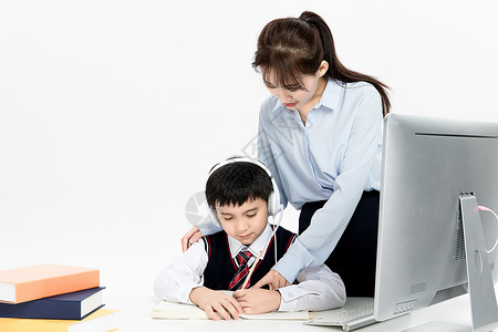 孩子地球仪老师辅导学生学习背景